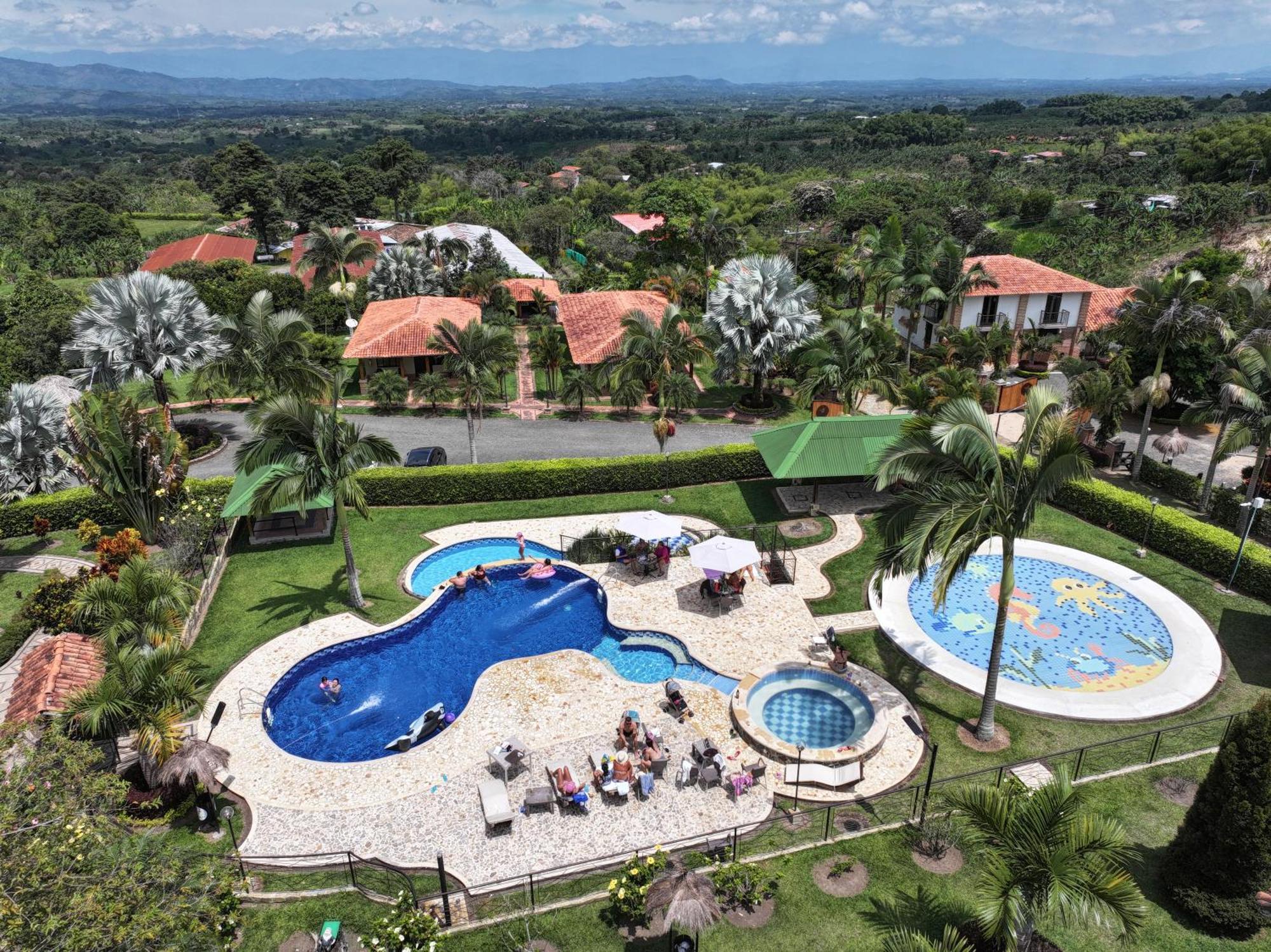 La Victoria Hotel Campestre Quimbaya Exterior foto